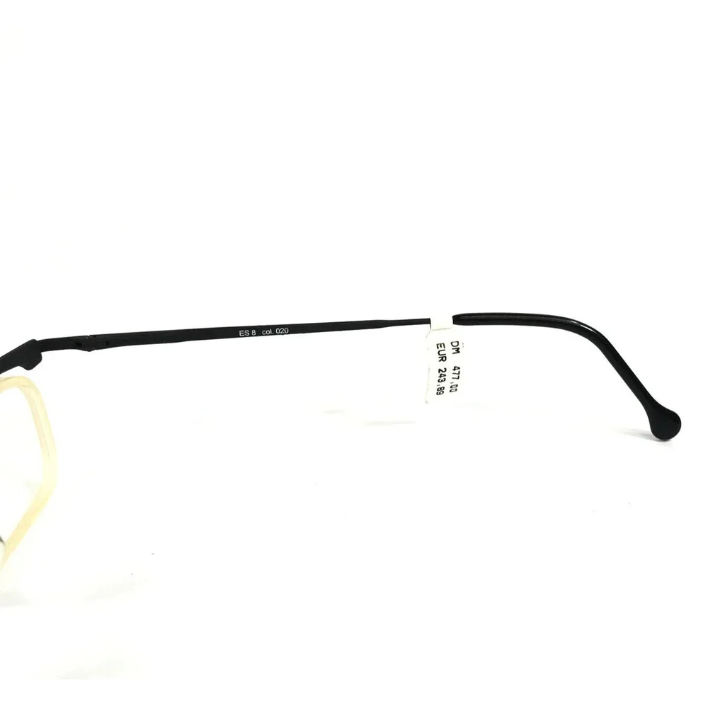 Eye Society by RK Design Eyeglasses Frames ES 8 col. 020 Black Clear 45-20-135